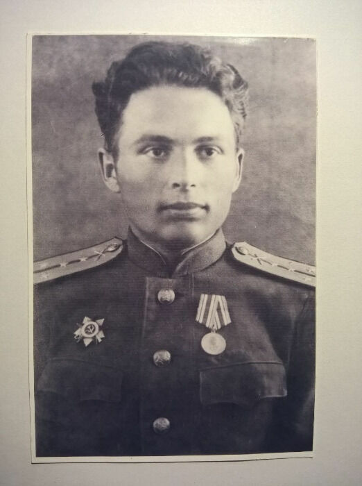 Николай Василега. Фронтовое фото из семейного архива.