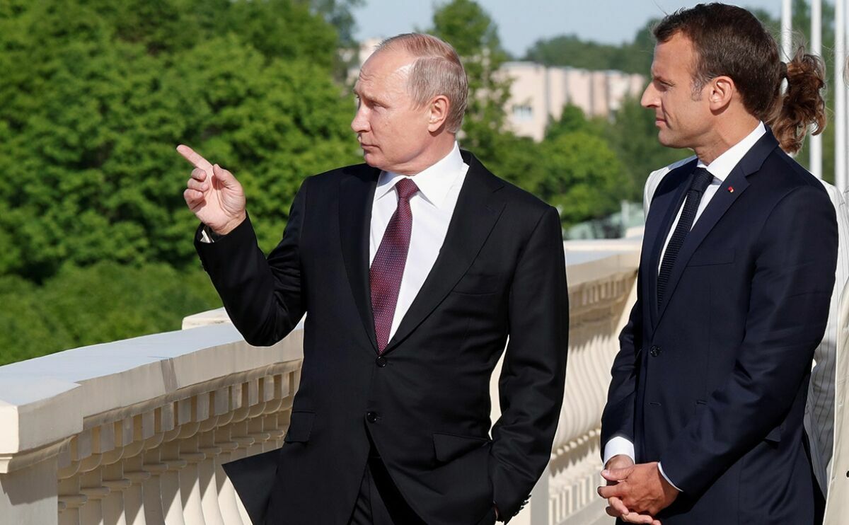 French Foreign Ministry launched an investigation into the leak of the conversation between Putin and Macron about Navalny
