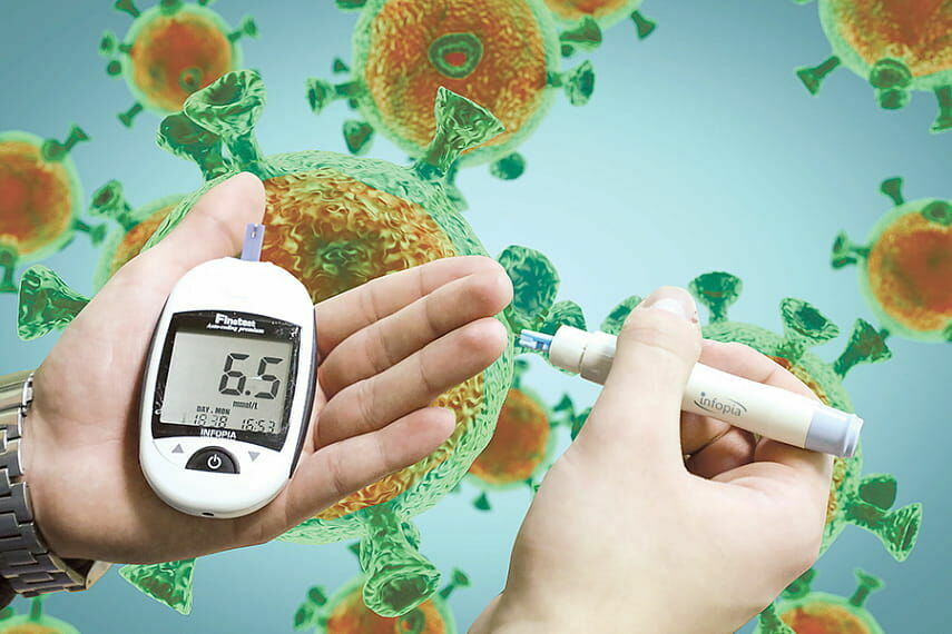 Scientists found out that diabetes increases the risk of the death because of the coronavirus 12 times