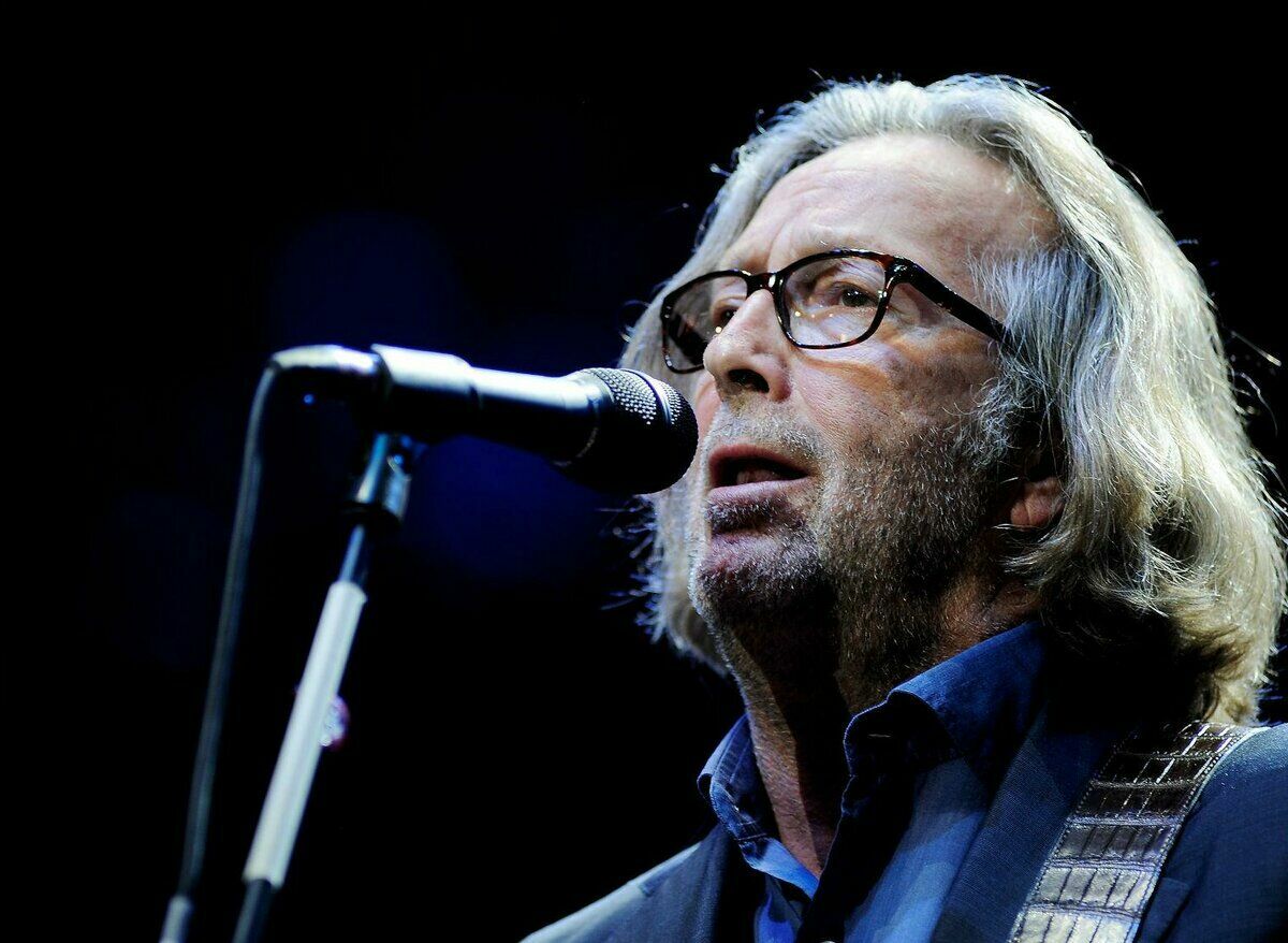 Upset with the vaccination. Eric Clapton became the voice of the anti-vaxxers army