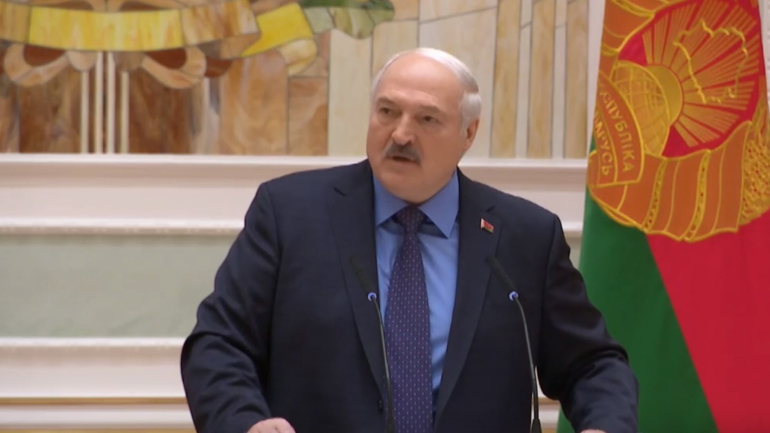 Lukashenko stood up for Shoigu
