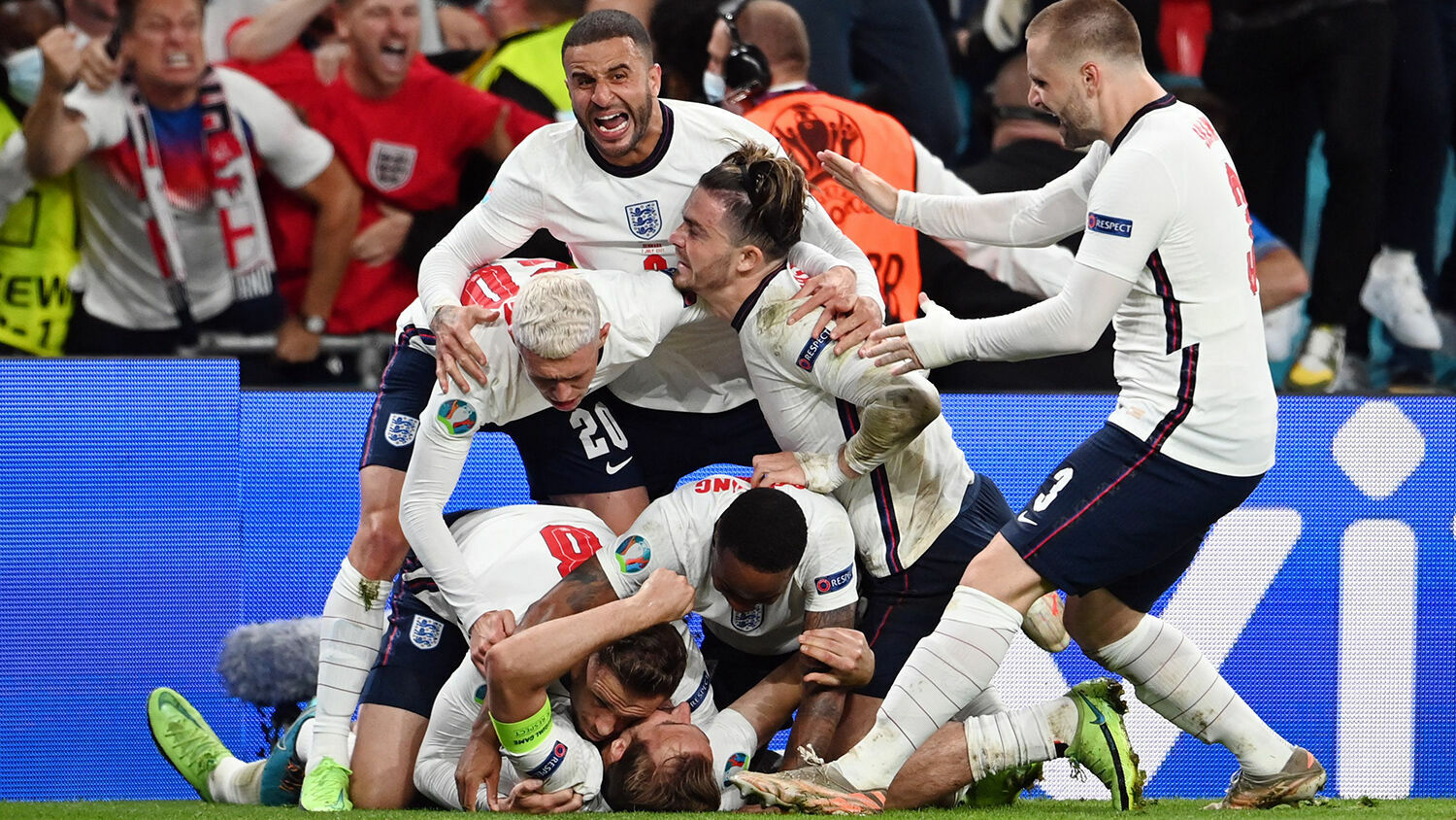 England reached the final of Euro 2020