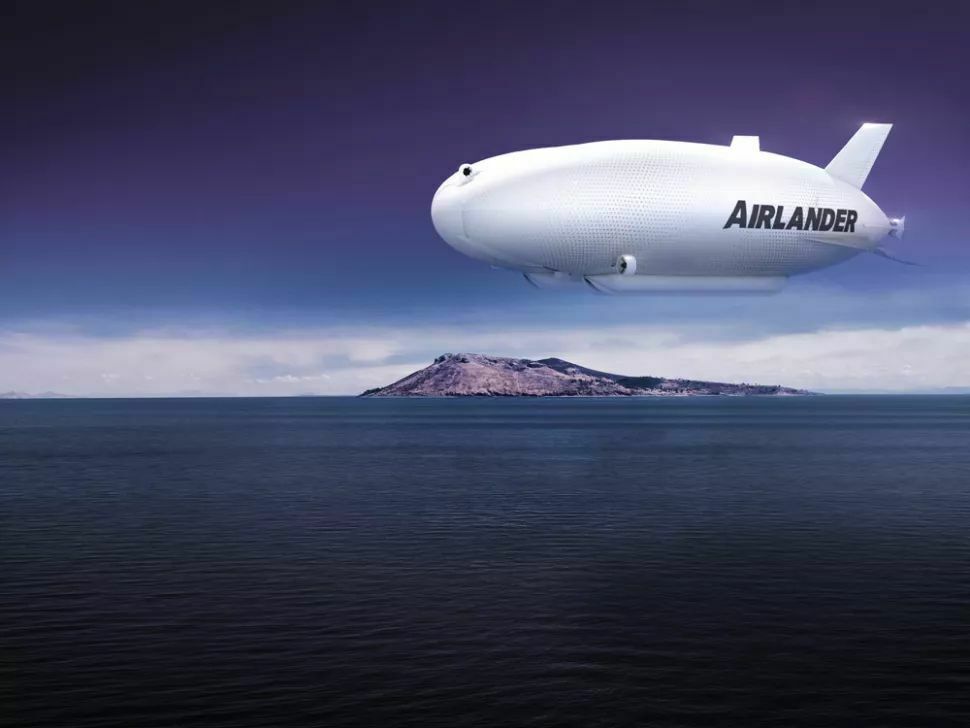 British company Hybrid Air Vehicles unveils the world's largest airship