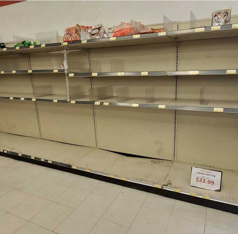 From the USA to the USSR: many necessary goods disappeared in American stores