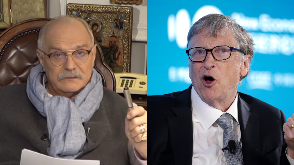 According to the laws of the Matrix: when Bill Gates chips Nikita Mikhalkov