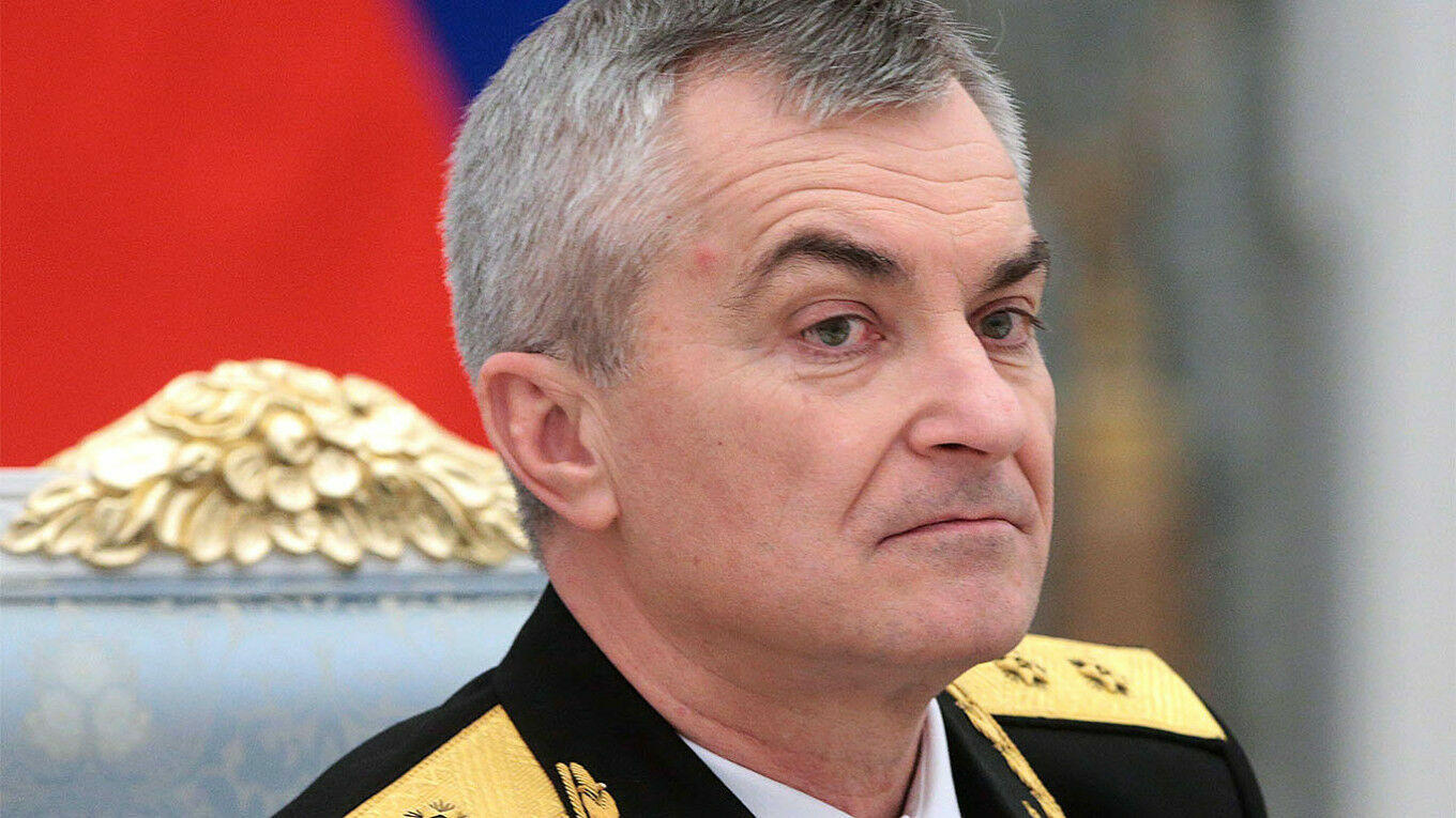 Vice Admiral Viktor Sokolov headed the Black Sea Fleet