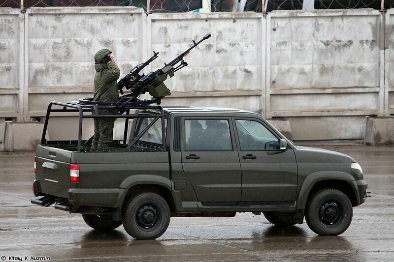Автомобиль УАЗ-23632-148-64 стоит на вооружении российской армии