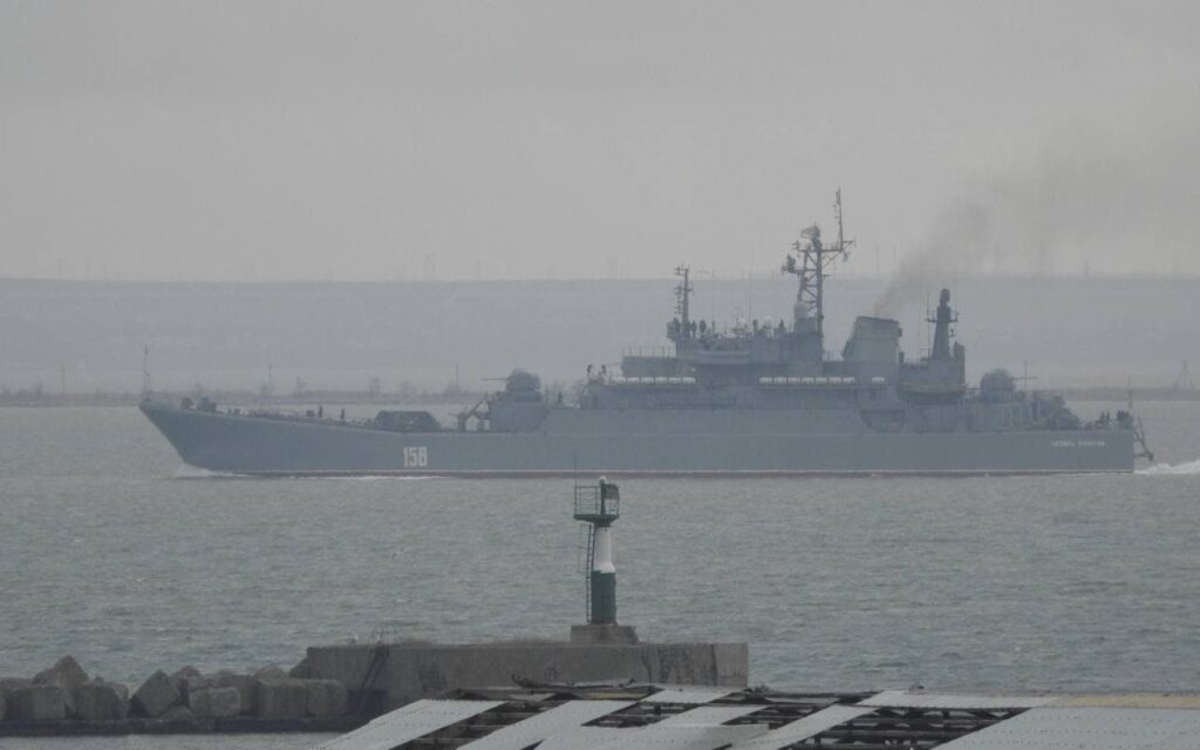 A landing operation began in the Black and Azov Seas