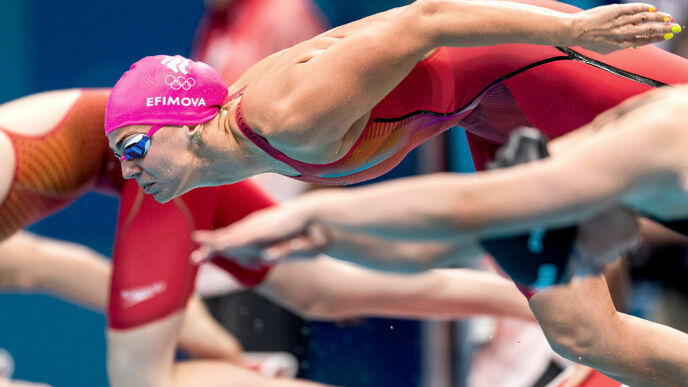 Yevgenia Chikunova and Yulia Yefimova took fourth and fifth places in the swimming at the Olympic Games