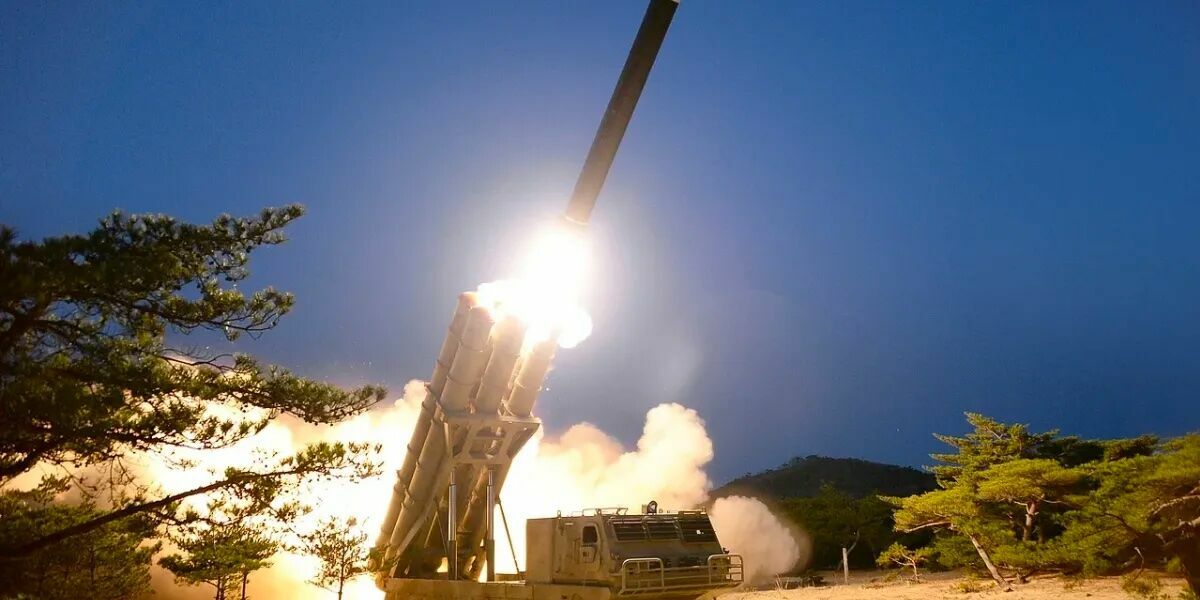North Korea fires 10 missiles into the Sea of Japan and the Yellow Sea