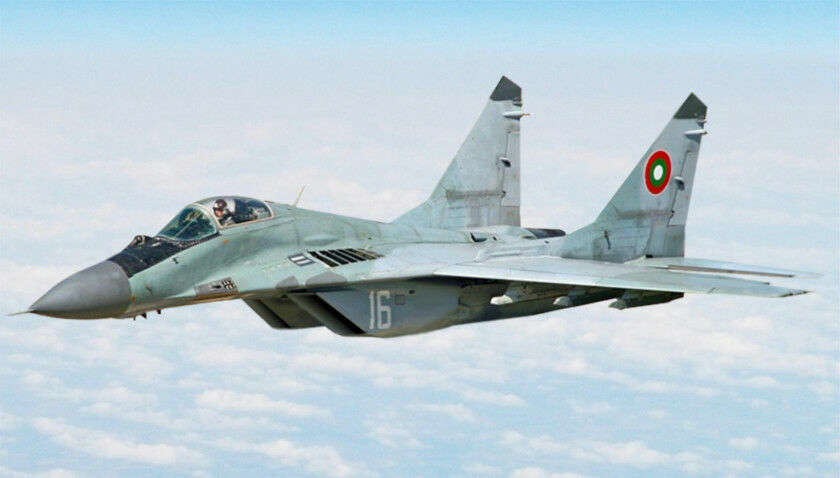 Bulgarian MiG-29 crashed in the Black Sea