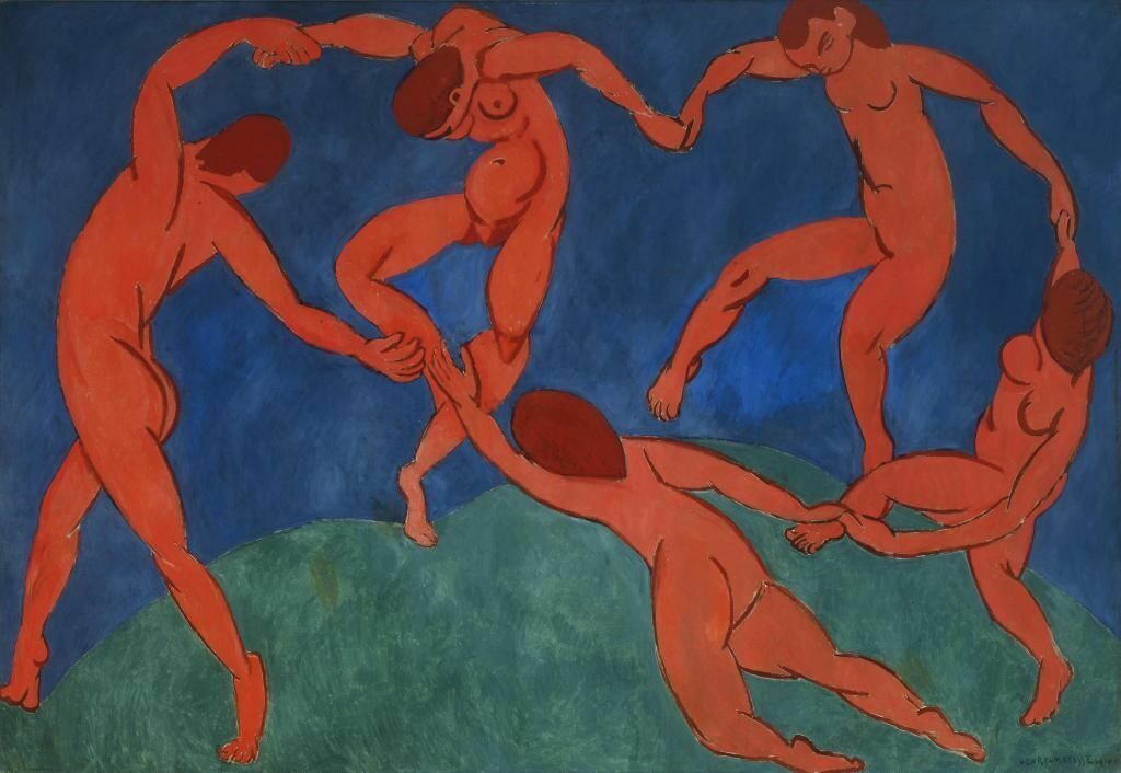 Анри Матисс «Танец», 1910 год