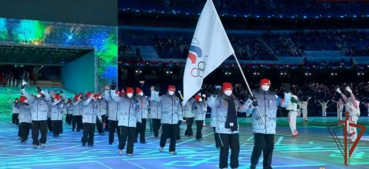 Russia moved to third place in the medal standings of the Olympic Games in Beijing