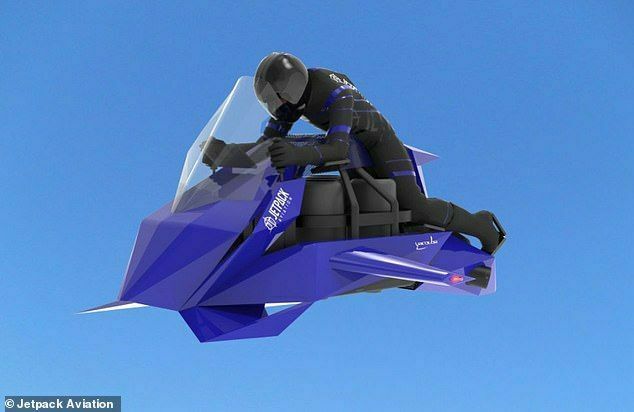 Flying motorcycle successfully tested
