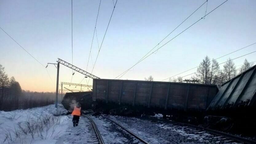 22 freight cars derailed in the Amur region