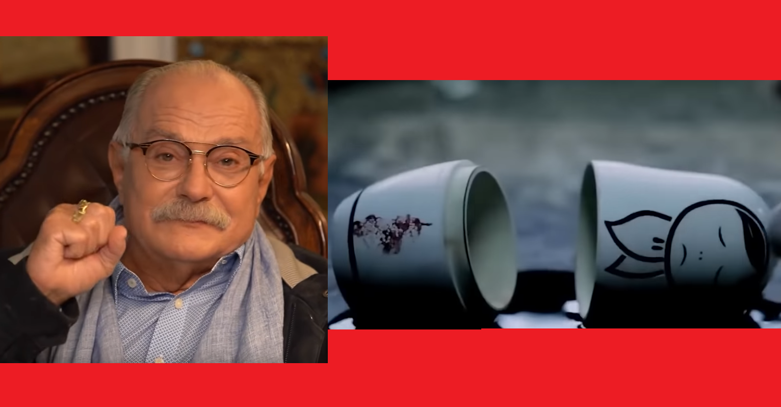 Matryoshkas in blood: Mikhalkov showed in Besogon French social advertising about Russia