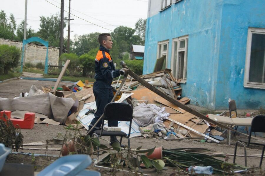 Elimination of the consequences of floods in the Irkutsk region