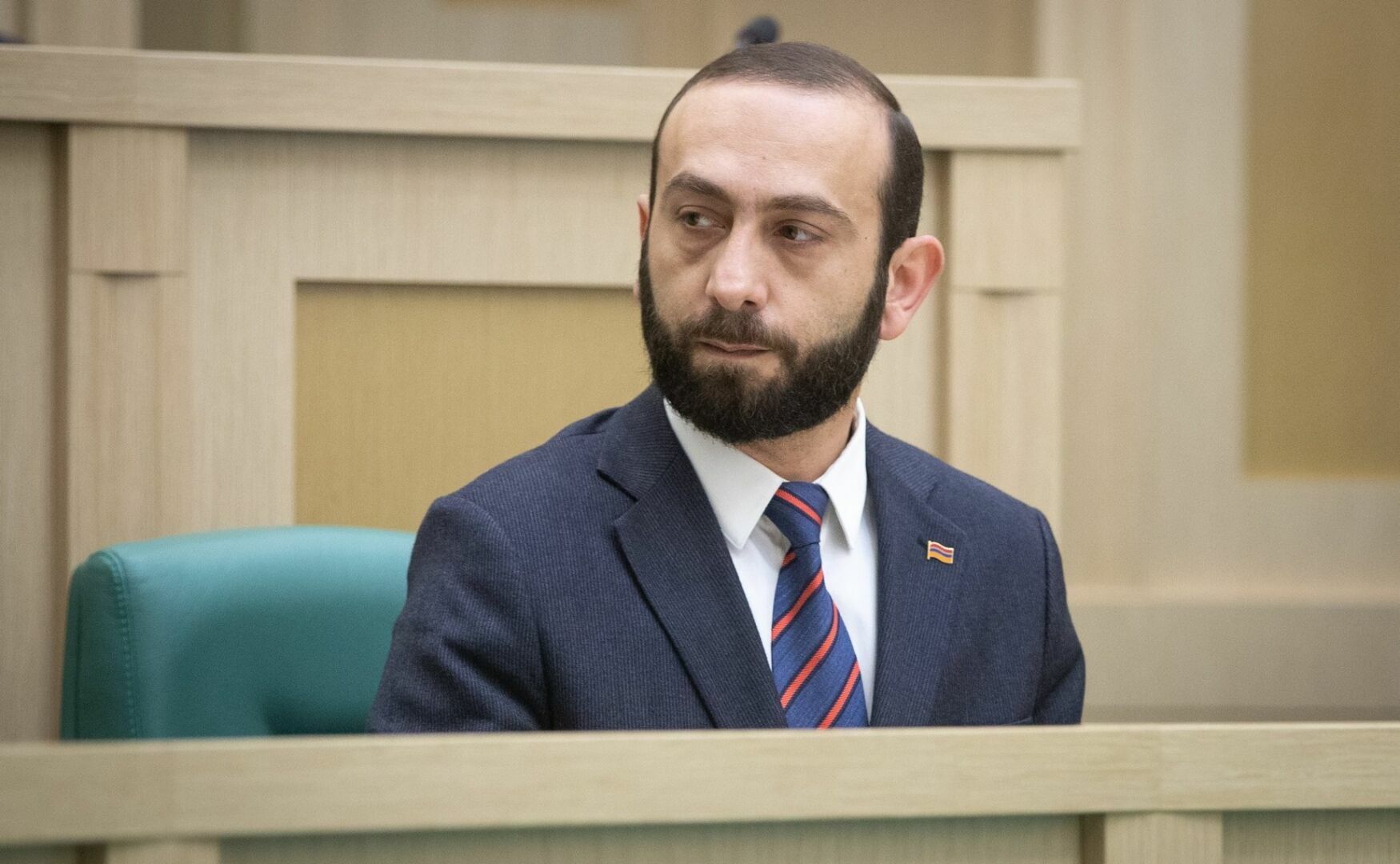 Armenian parliament speaker was hospitalized after being beaten by protesters