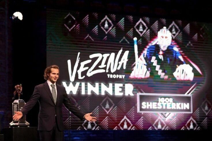 Shesterkin became the best goaltender of the season in the NHL