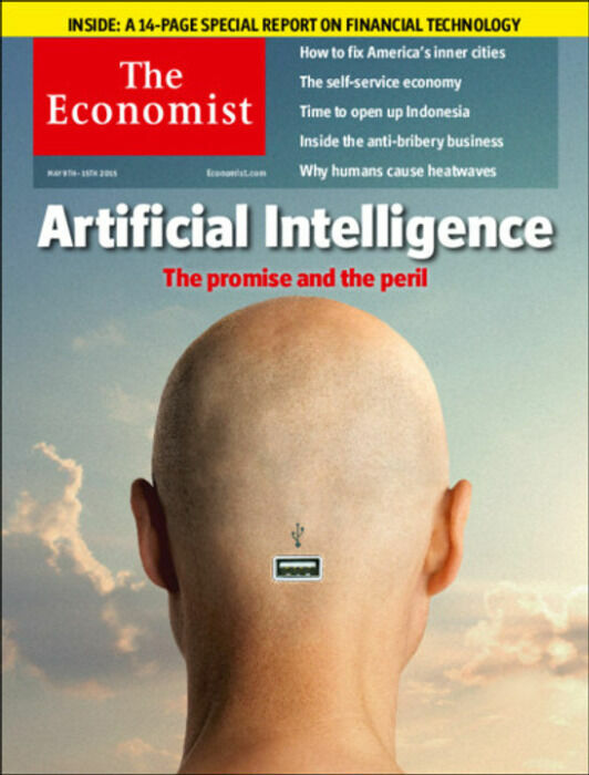 Обложка The Economist за 2015 год.