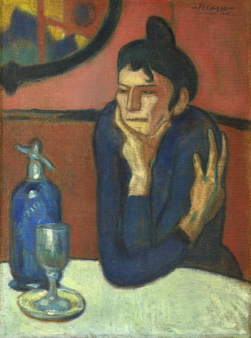 Пабло Руис Пикассо "Любительница абсента", 1901 год