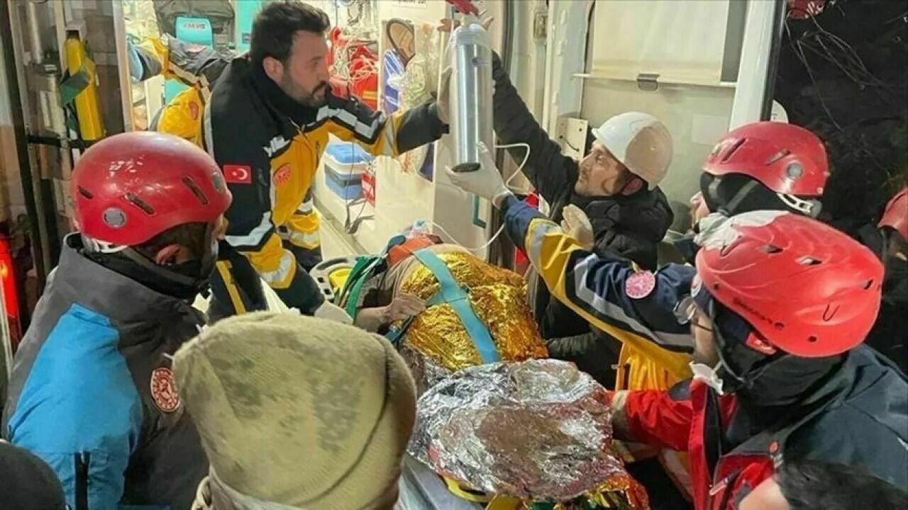 In Turkey, a man was rescued from the rubble 212 hours after the earthquake