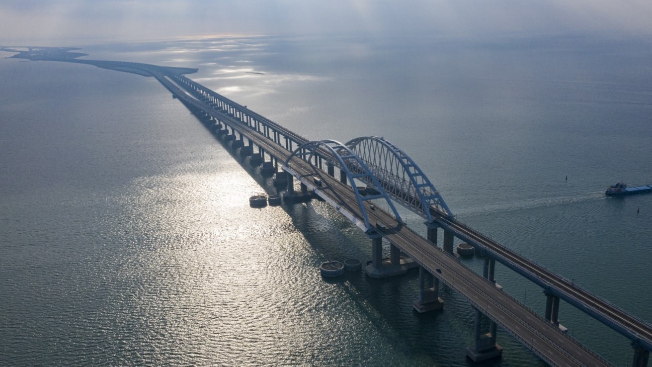 The Ministry of Transport of Russia confirmed damage to the roadway on the Crimean Bridge