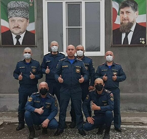 All employees of the Chechen Ministry of Emergency situations shaved bald after Kadyrov