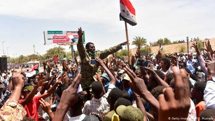 Military in Sudan opened fire on protesters