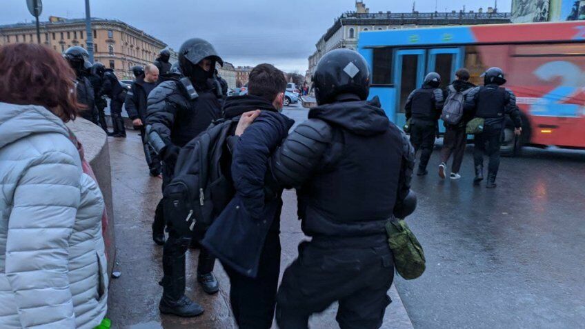 1,770 people detained at rallies in support of Navalny