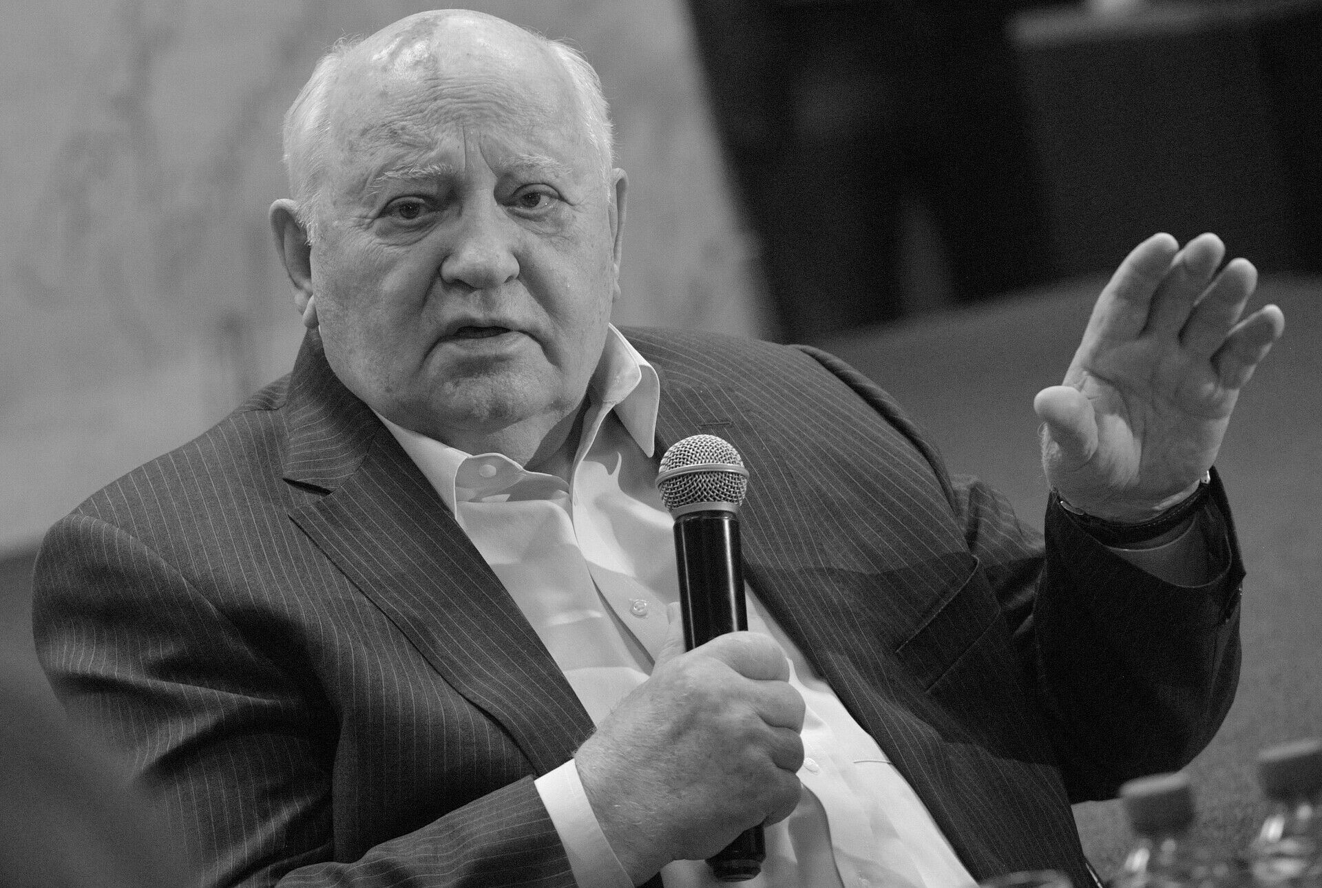 The first president of the USSR Mikhail Gorbachev died