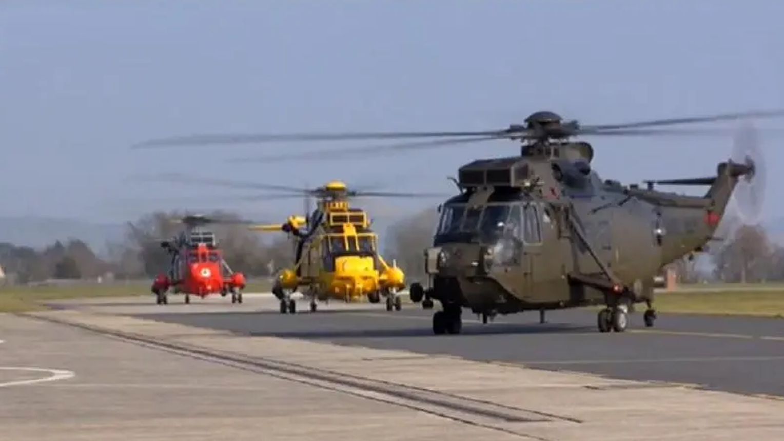 Long-range "Sea King": London gave Kiev old transport helicopters