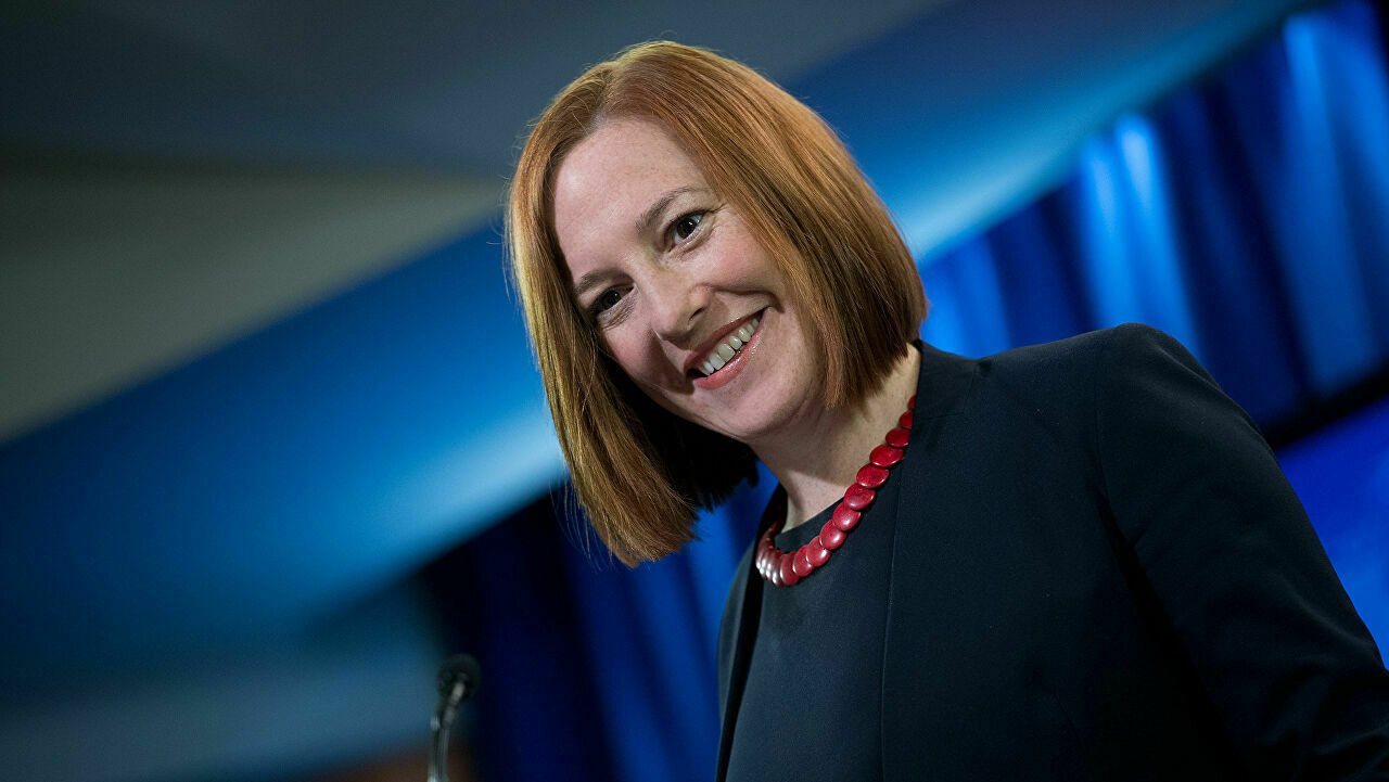 Jen Psaki believes that Washington "completely crushed" the Russian economy with sanctions
