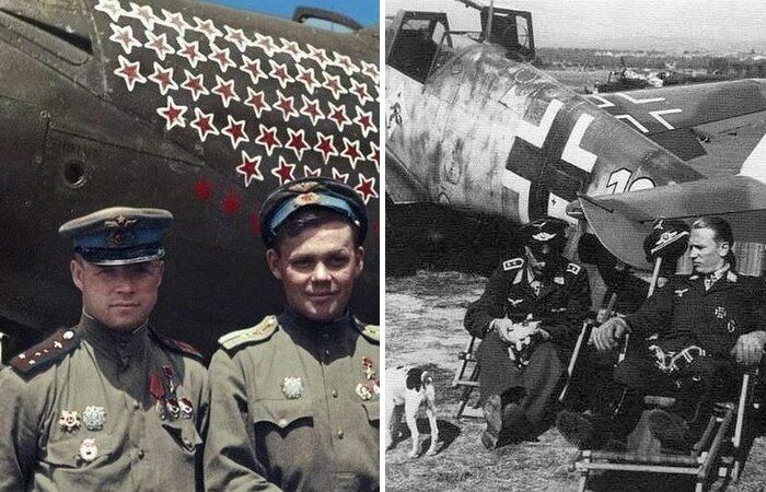 They did calculate this way: why did the air aces of Germany beat our pilots in the score?