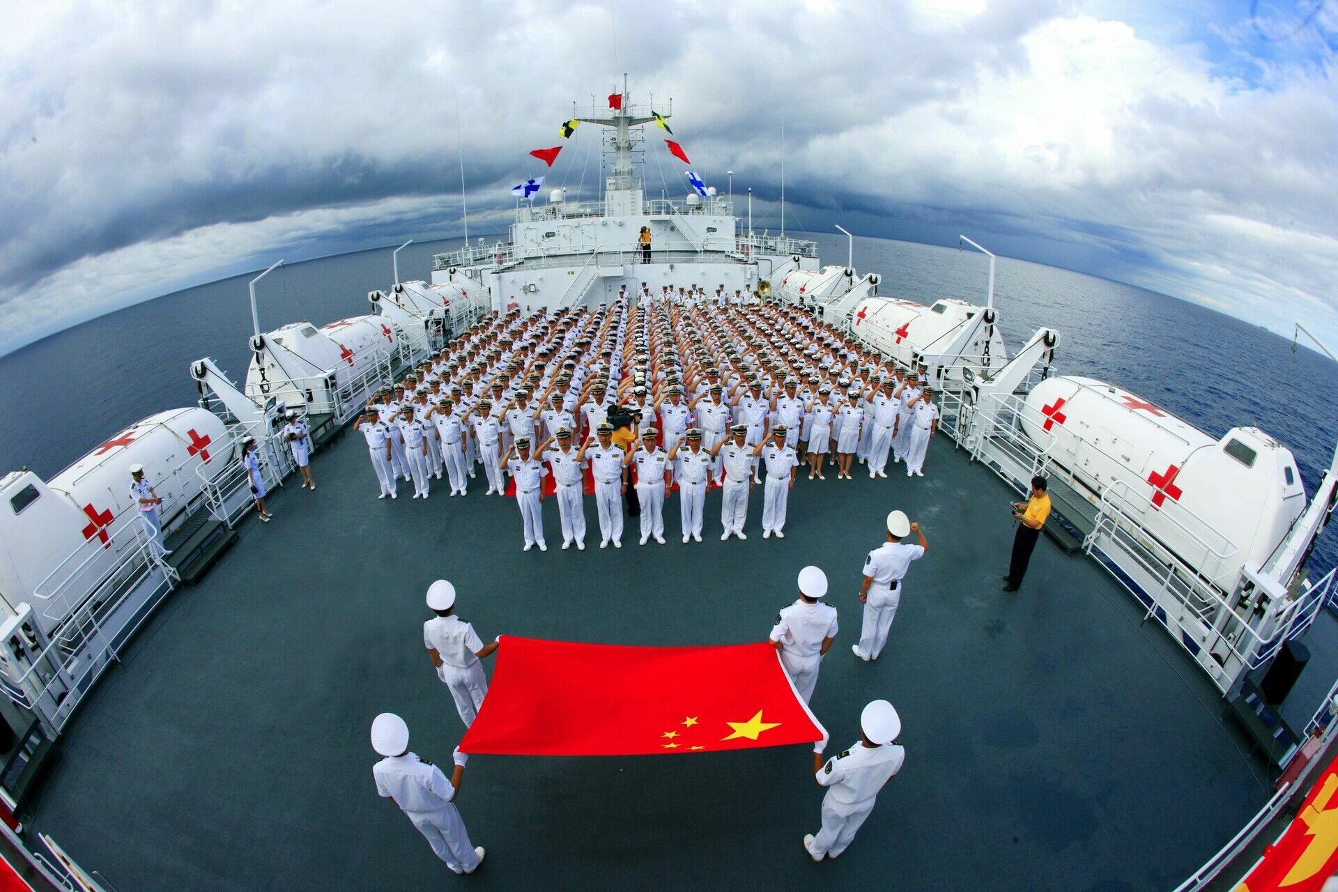 China has built the largest naval fleet in the world. What for?