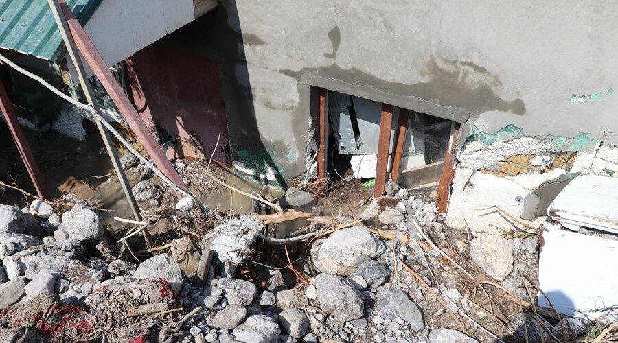 The flood damage to the courtyards of residential buildings in Yalta and Kerch was estimated at 160 million rubles