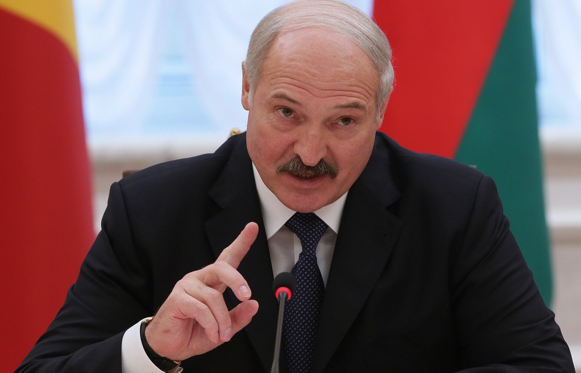Lukashenko said that people with US passports were detained in Belarus