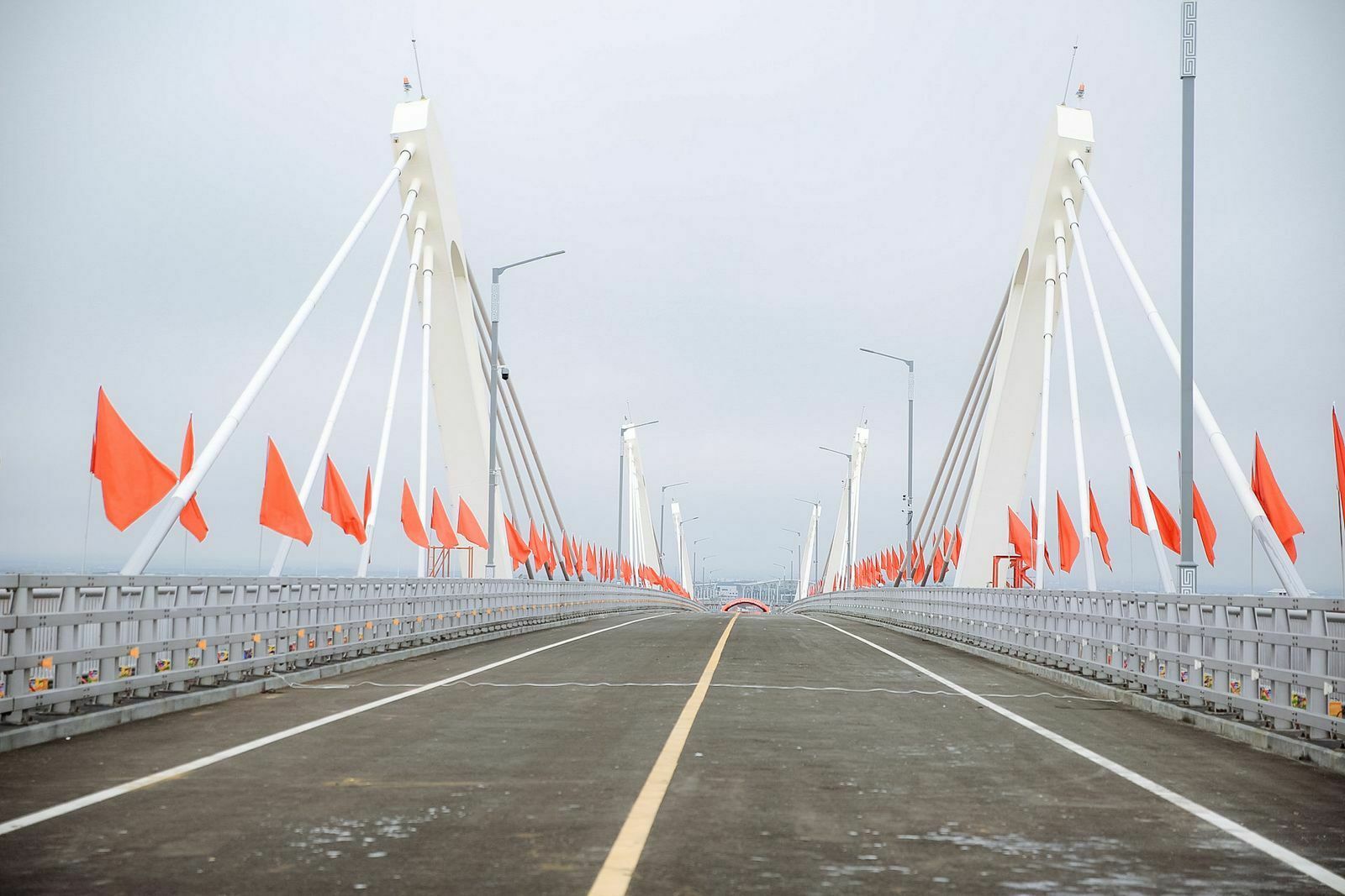 The first automobile bridge between Russia and China was opened in the Amur Region