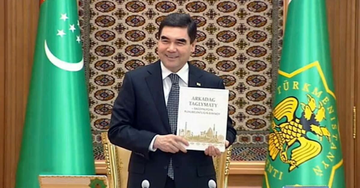 In Turkmenistan the state employees were forced to buy the new book of the president