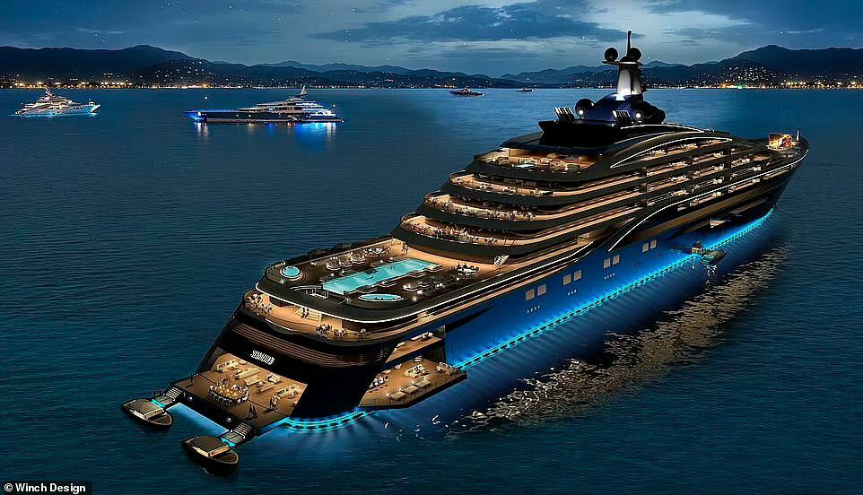 In 2024, a yacht residential building for the super-rich will be launched
