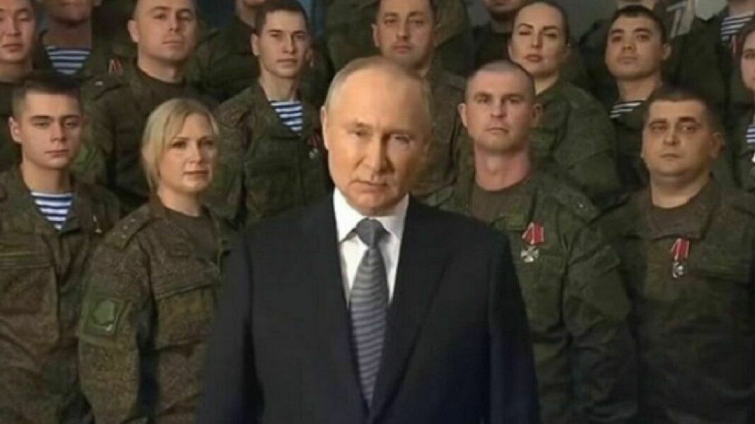 Vladimir Putin's New Year's address has gathered the minimum audience in three years
