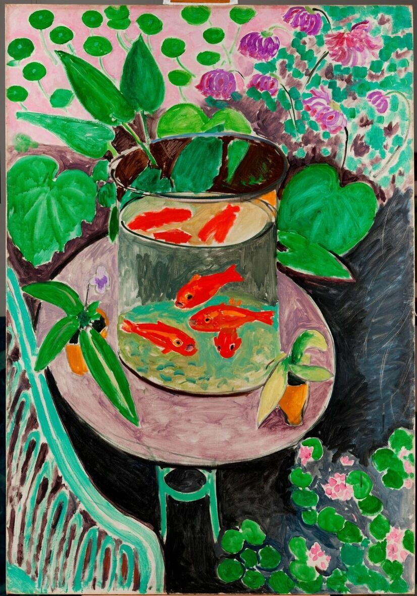 Анри Митисс «Красные рыбки», 1911 год
