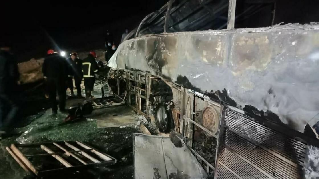 More than 20 people killed in a bus accident in Egypt