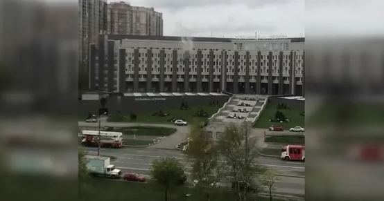 Five patients died in a fire at St. Petersburg Infectious Disease Hospital