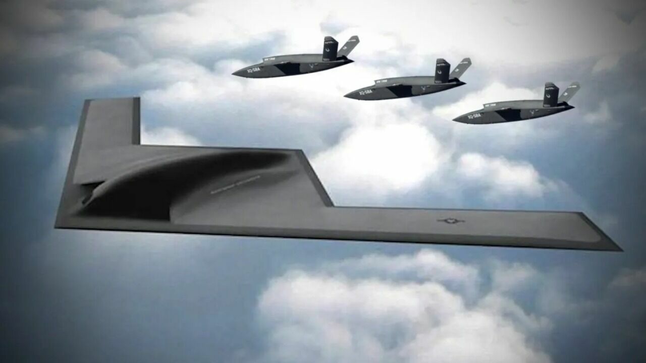 Defend Against Everything: US Air Force Build One Bomber and Flock of Drones
