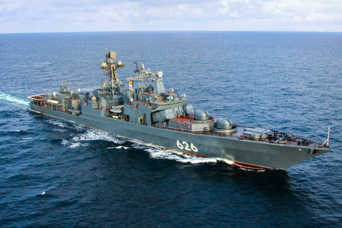 Russian sailors rescued a ship from being captured by pirates in the Gulf of Guinea