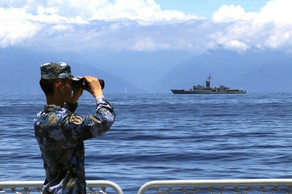 China announces regular drills in Taiwan Strait