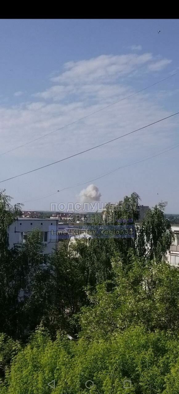 An explosion occurred in Klintsy, Bryansk region