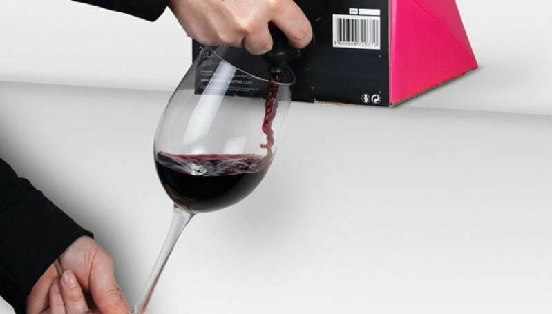 Winemakers will more often bottle wine in bags