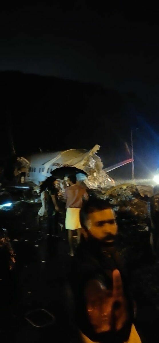 Two people died in a hard landing in India
